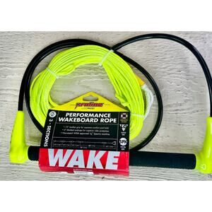 Proline Performance Wakeboard Rope & Handle 75 ft 3 Sections Spectra Non-Stretch